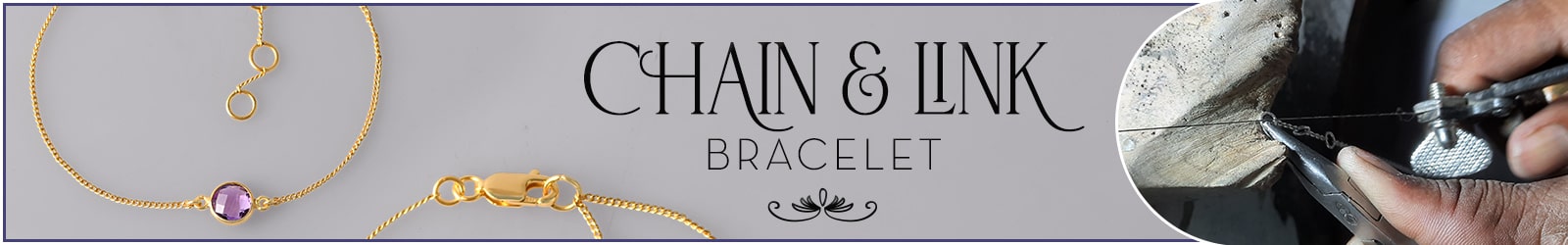 Wholesale sterling silver chain link bracelets manufacturer